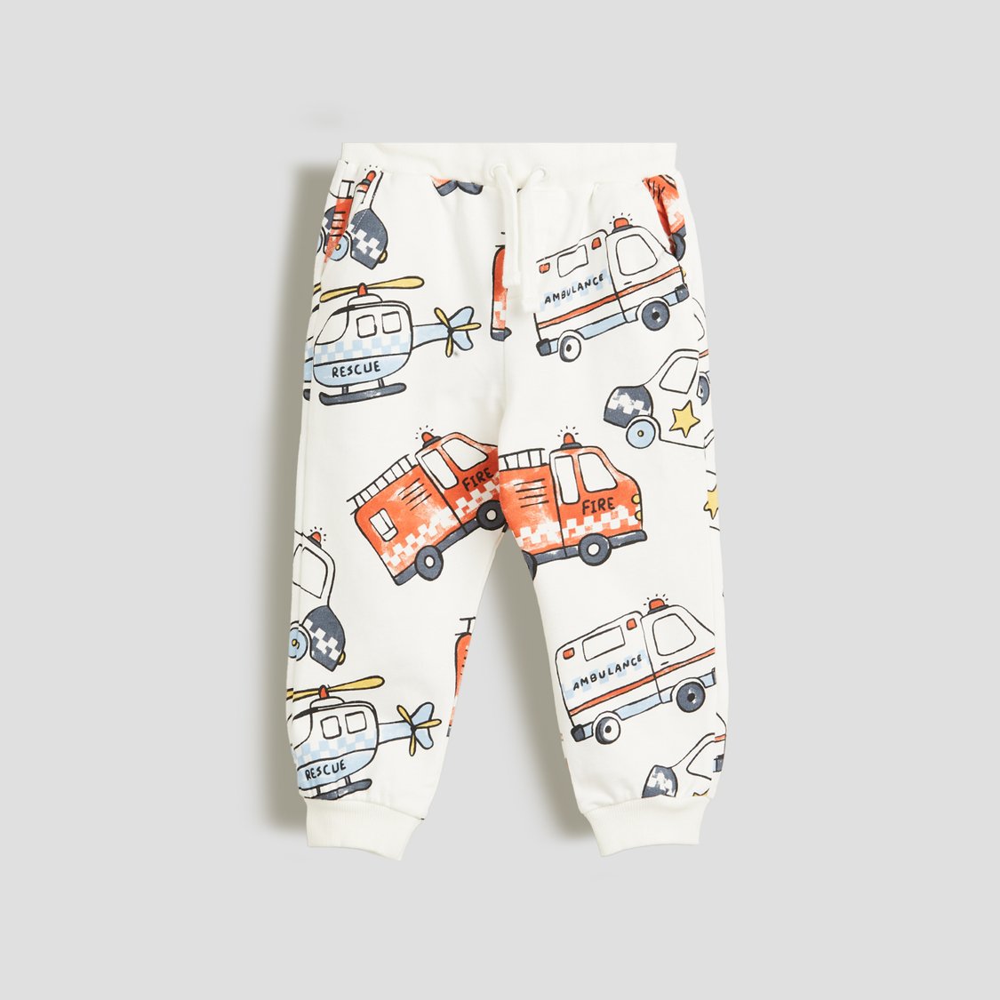 Juniors Vehicle Print Joggers