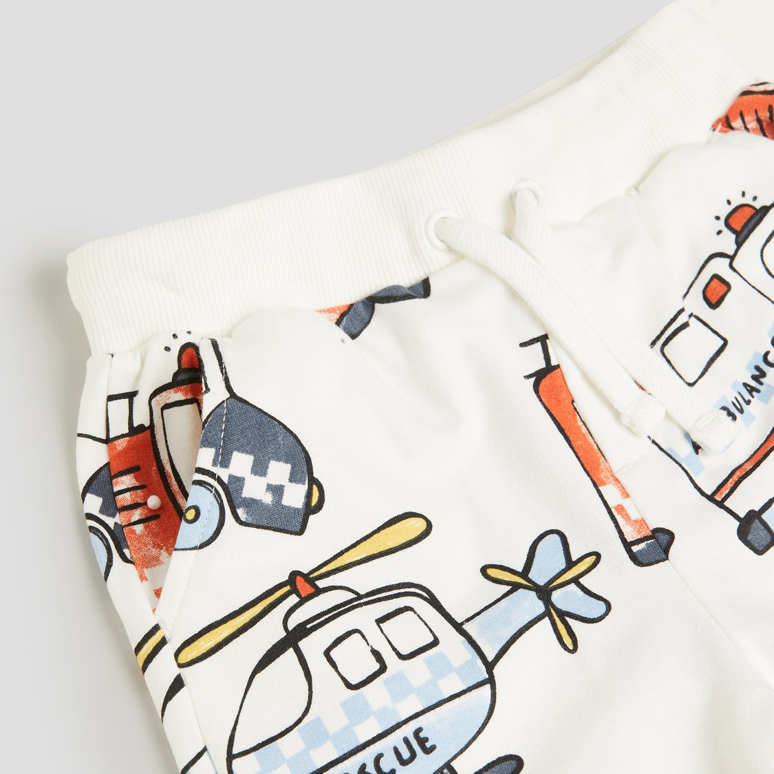 Juniors Vehicle Print Joggers