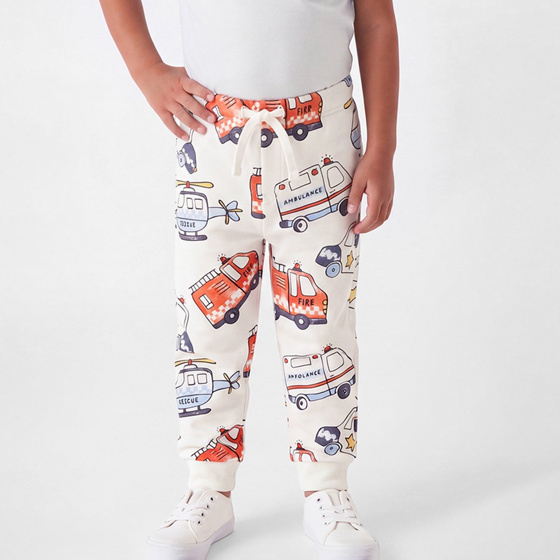 Juniors Vehicle Print Joggers