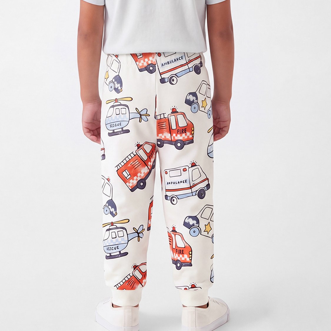 Juniors Vehicle Print Joggers