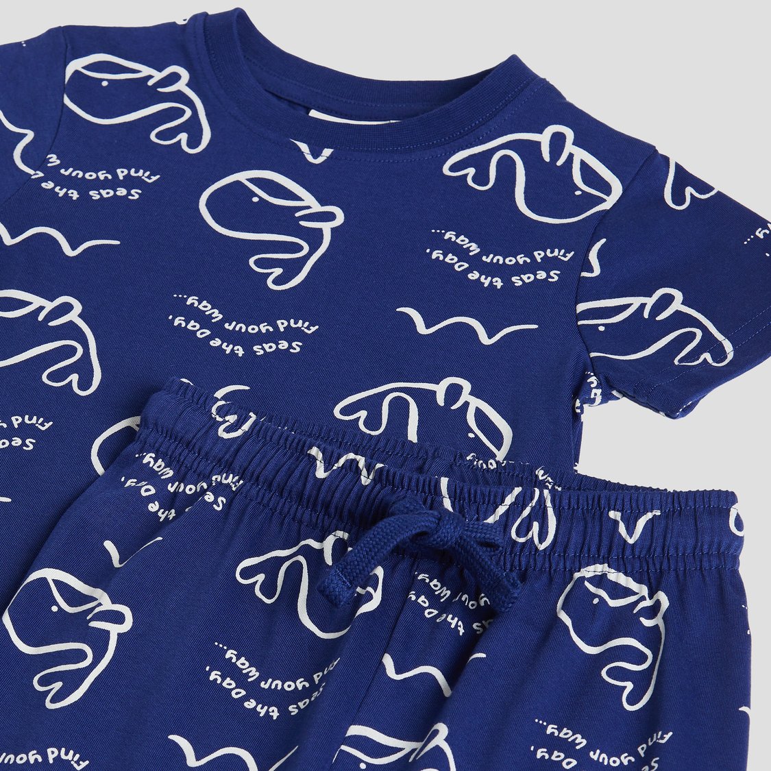 Juniors Printed T-shirt & Pyjama Set - Set of 2