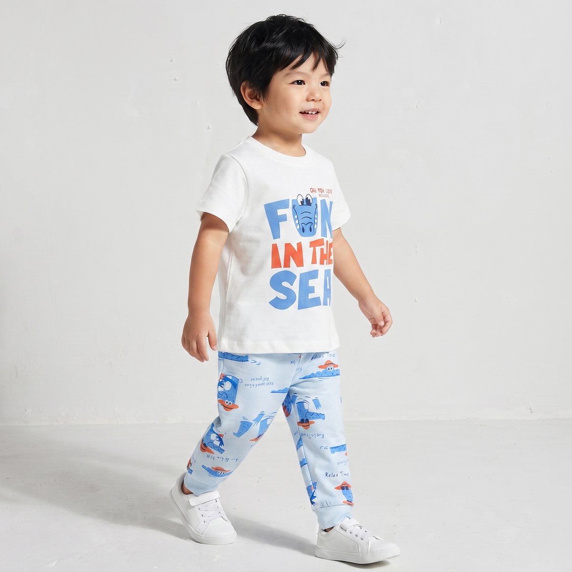 Juniors Printed T-shirt & Pyjama Set - Set of 2