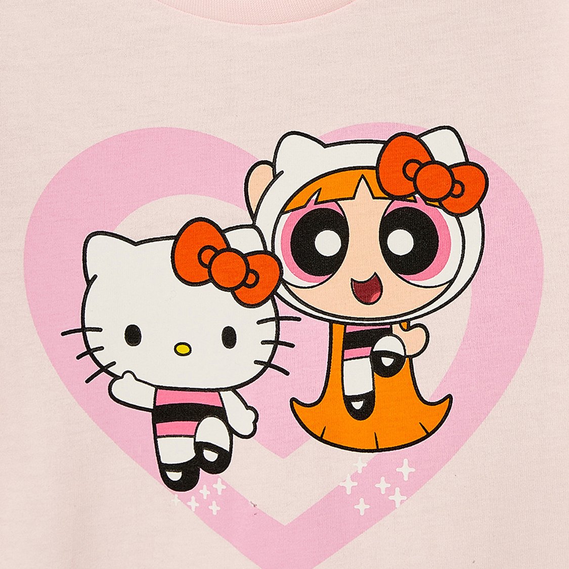 Juniors Hello Kitty and Blossom T-shirt and Pyjama Set