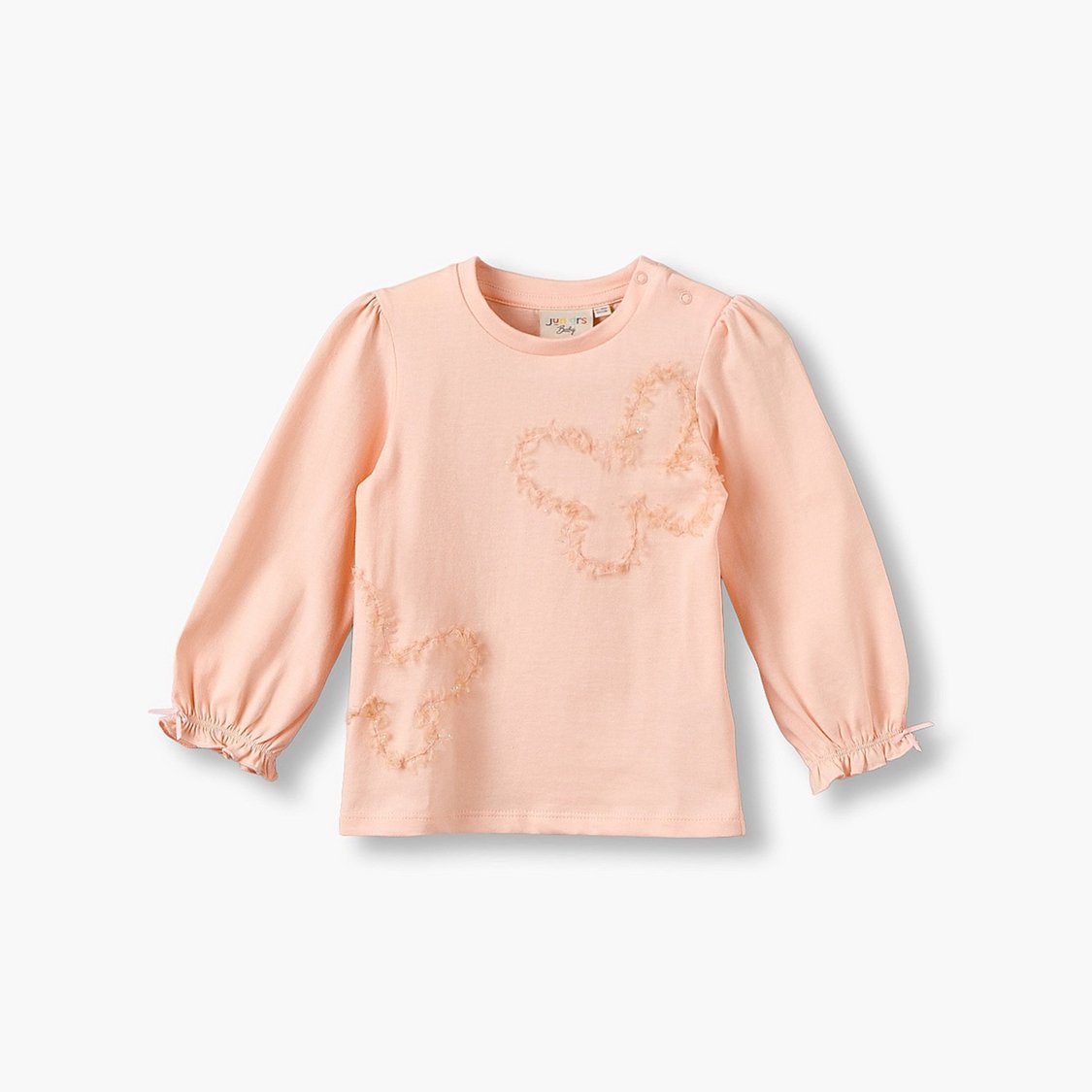 Juniors Butterfly Applique Top