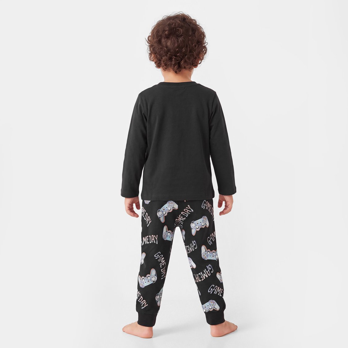 Juniors Printed T-shirt and Pyjama Set