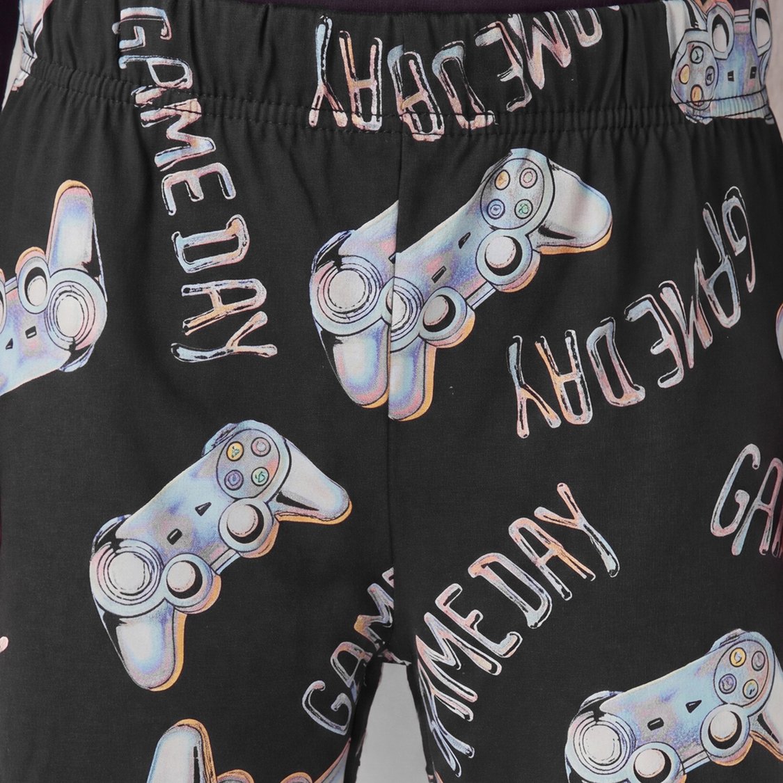 Juniors Printed T-shirt and Pyjama Set