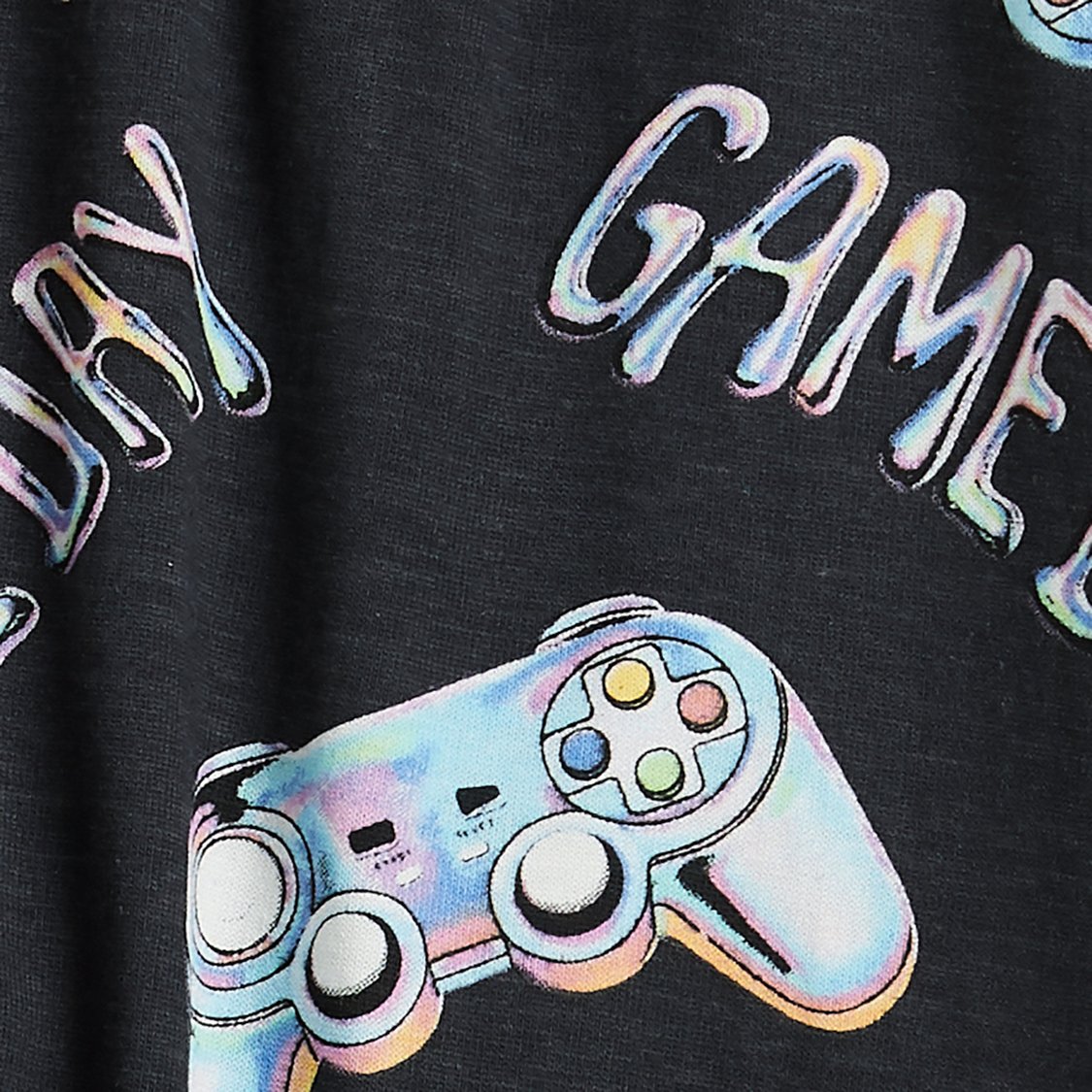 Juniors Printed T-shirt and Pyjama Set
