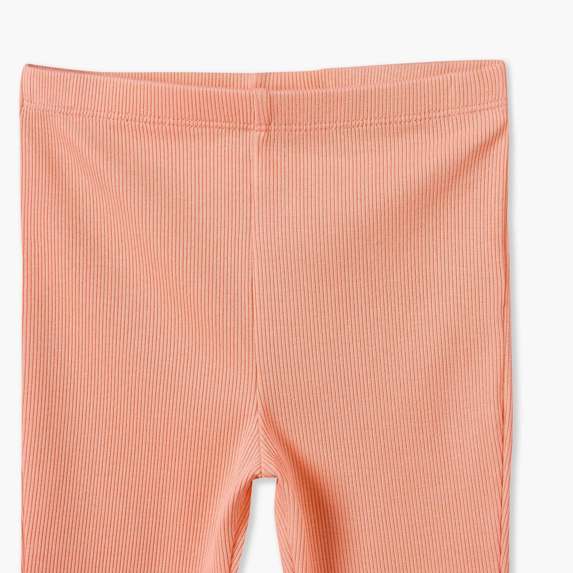 Juniors Flared Leggings with Lace Trim
