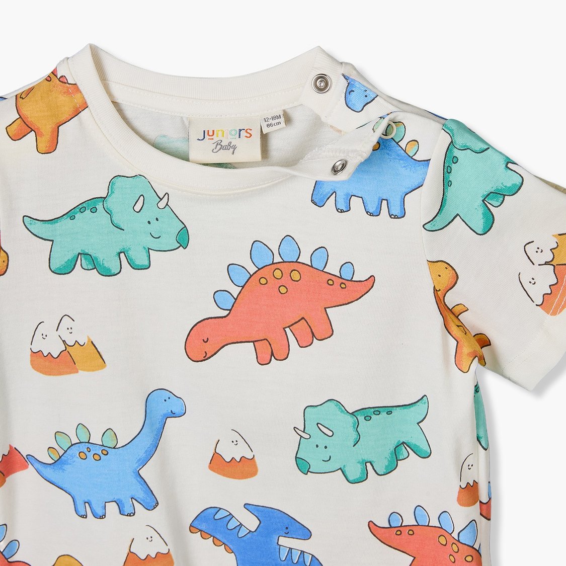 Juniors Dinosaur Print T-shirt