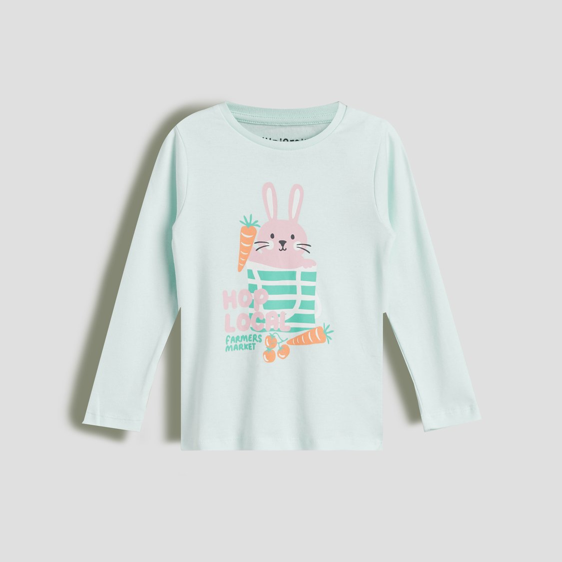 Juniors Printed T-shirt with Pyjama Set