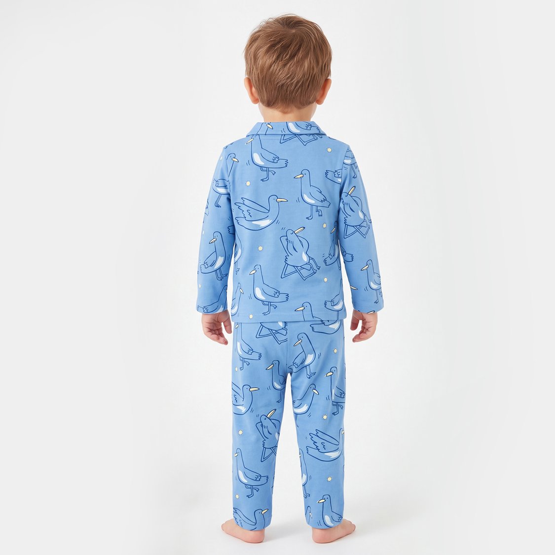 Juniors Printed Shirt with Pyjama Set
