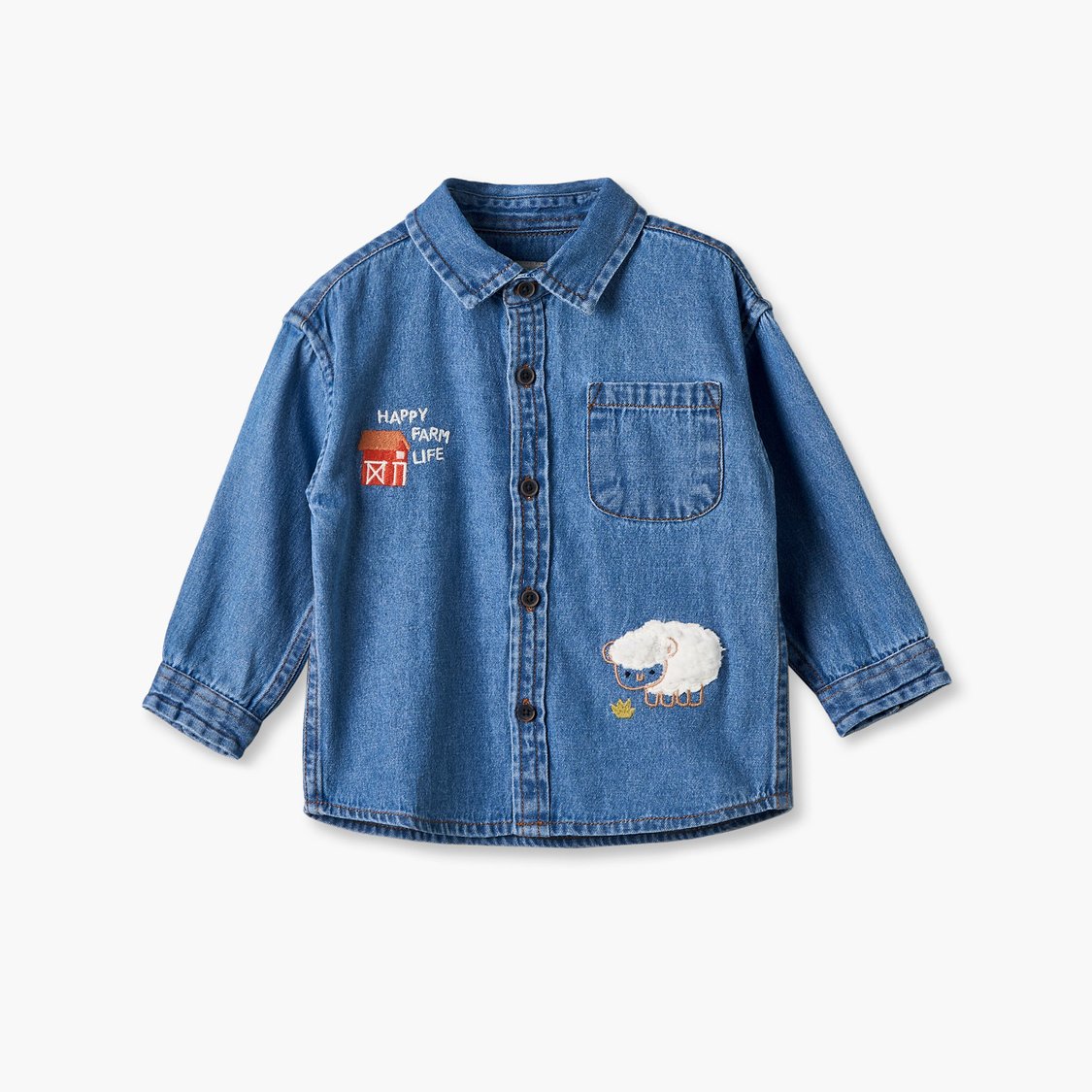 Juniors Embroidered Shirt