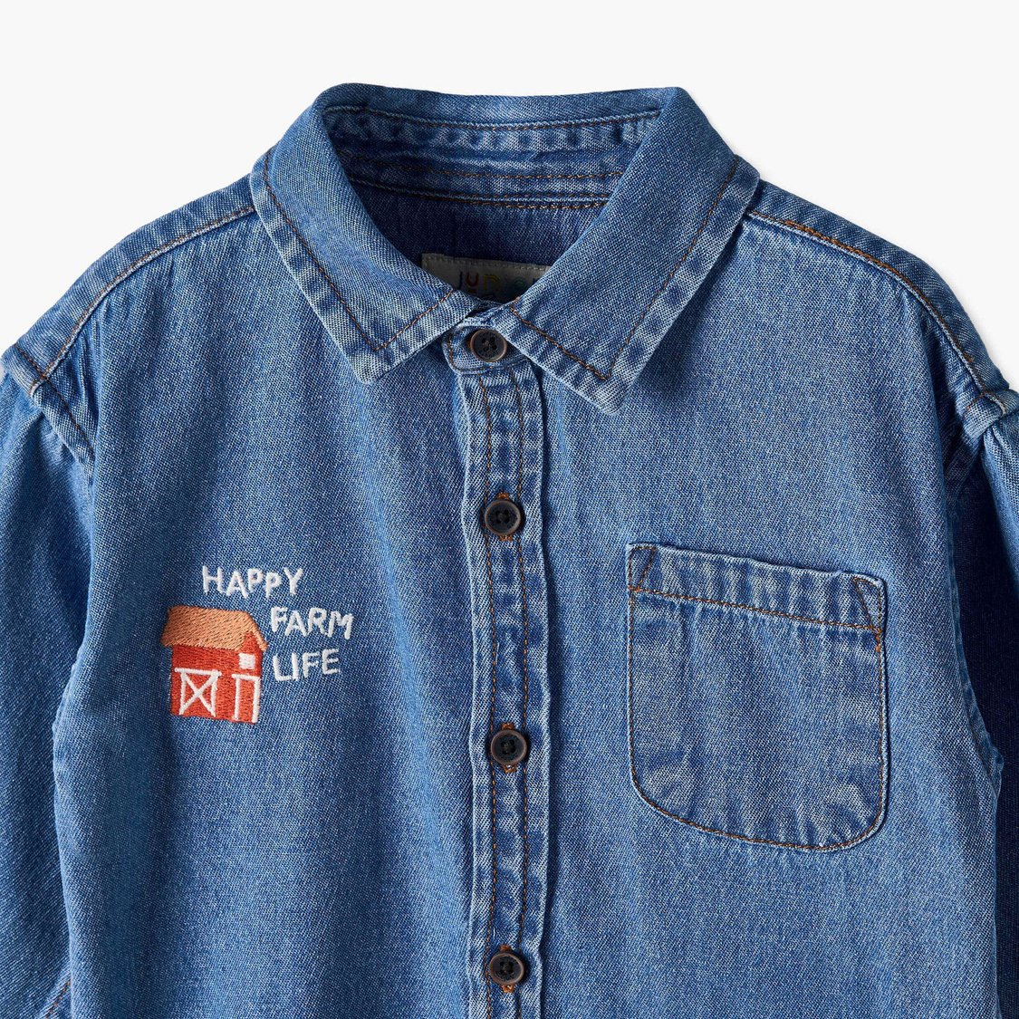 Juniors Embroidered Shirt