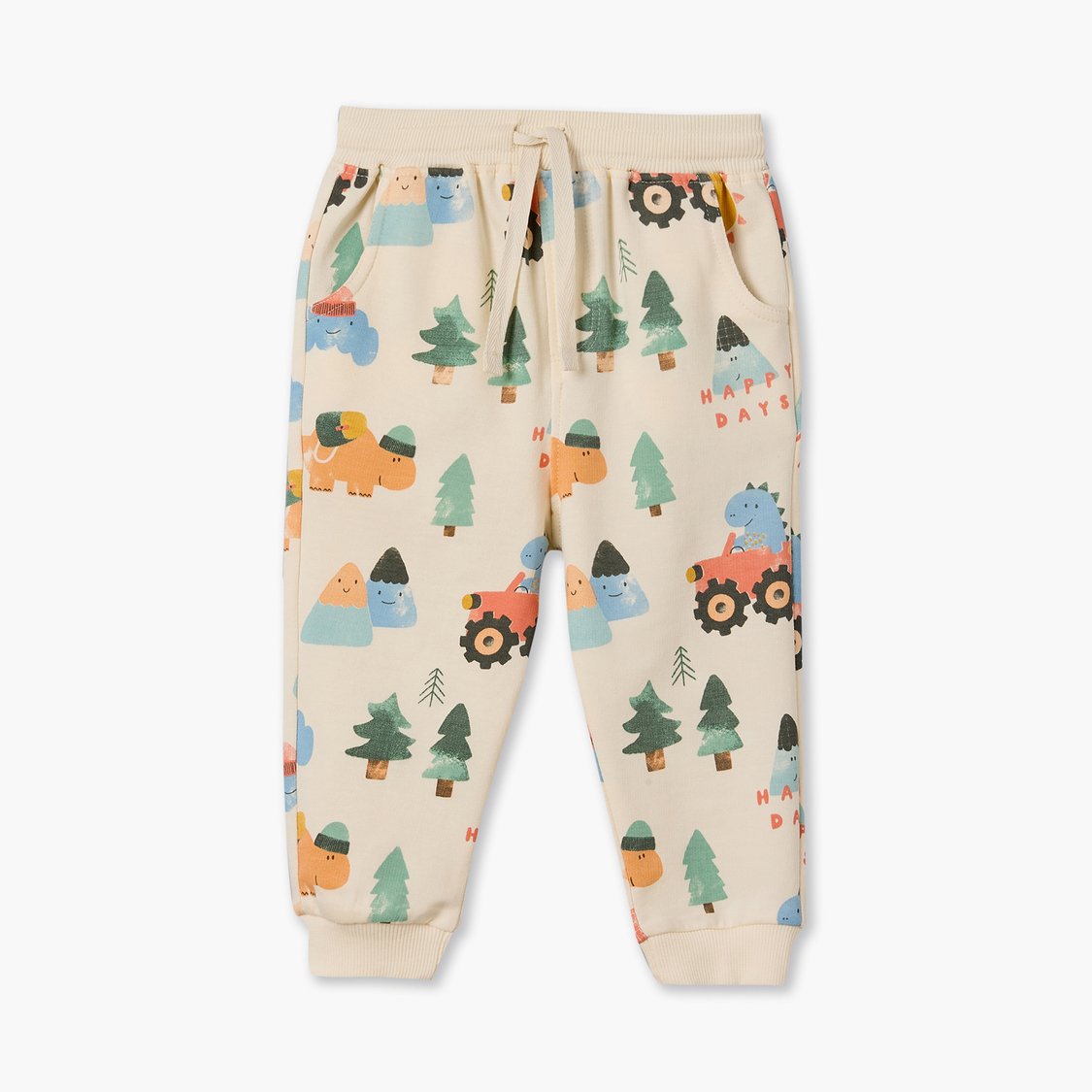 Juniors Dinosaur Print Joggers - Pack of 2