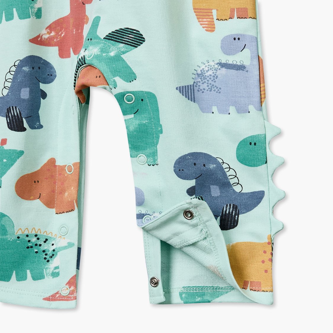 Juniors Dinosaur Print Dungaree with T-shirt