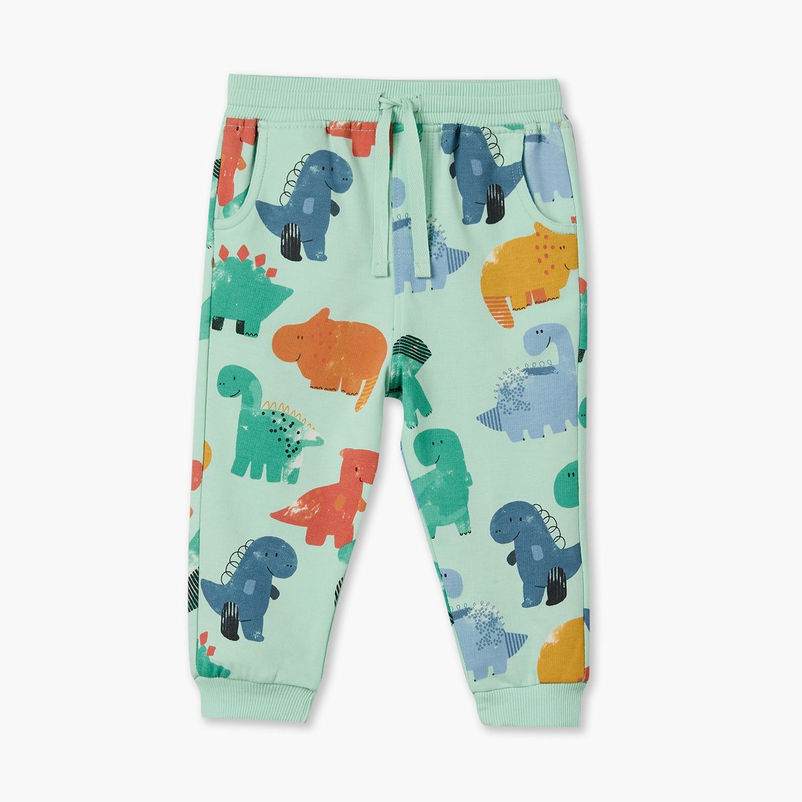 Juniors Dinosaur Accent Joggers - Pack of 2