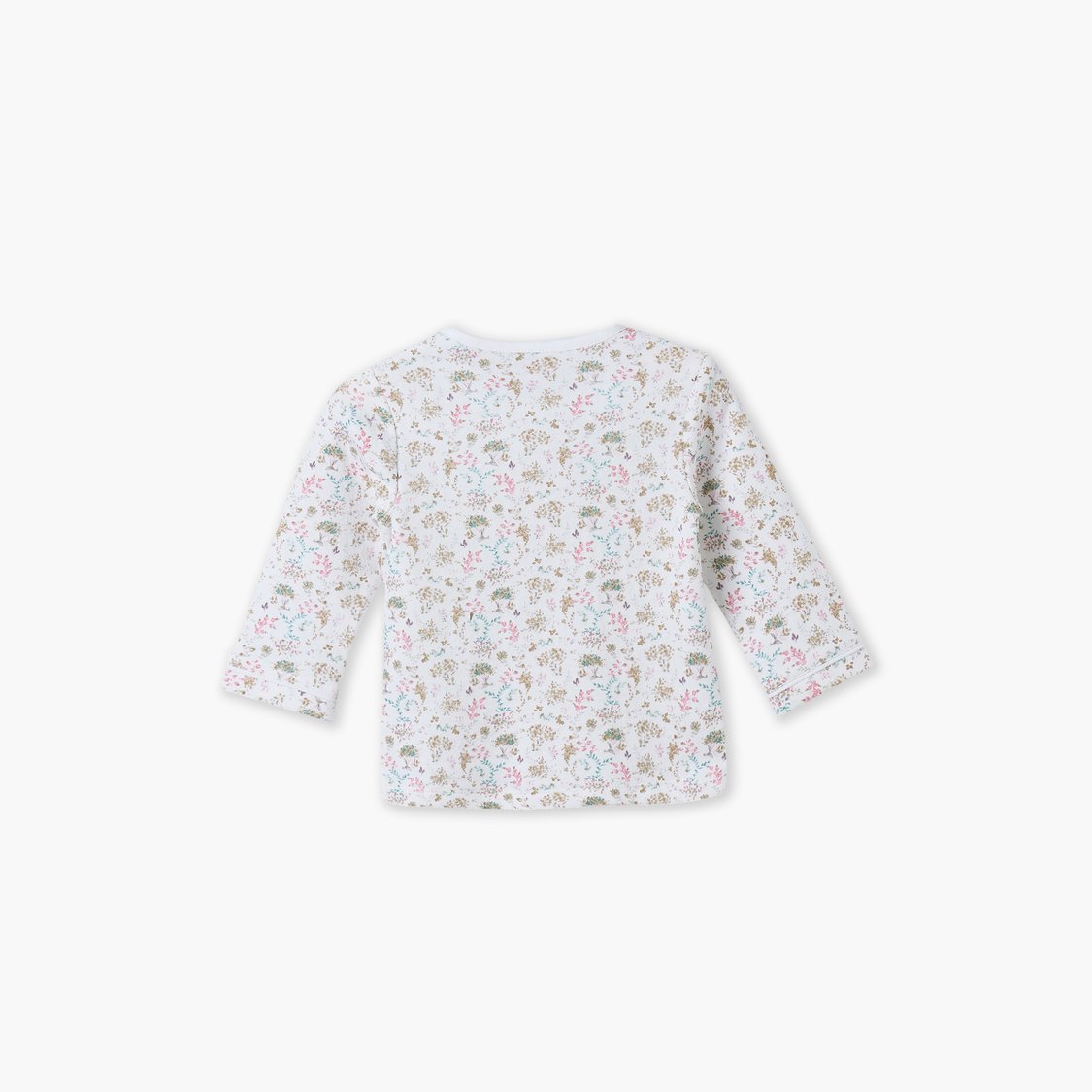 Giggles Floral Print Top and Pyjama Set