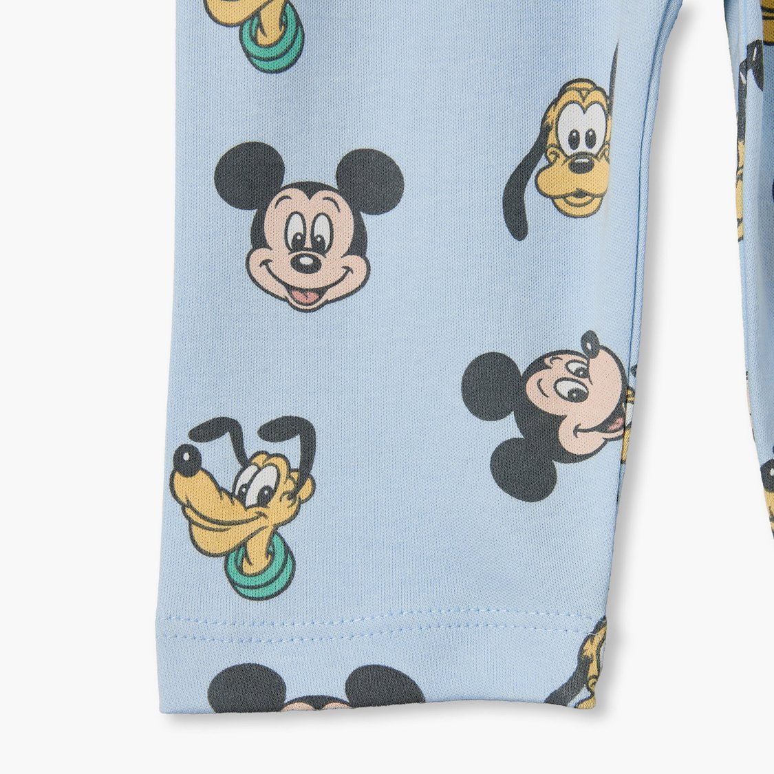 Juniors Mickey Mouse Print T-shirt and Pyjama Set