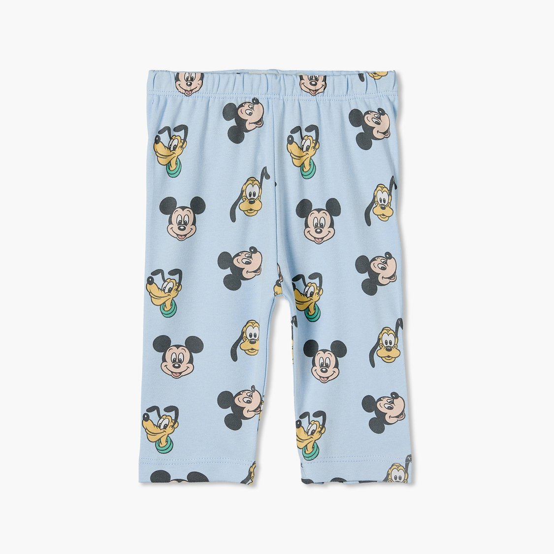 Juniors Mickey Mouse Print T-shirt and Pyjama Set