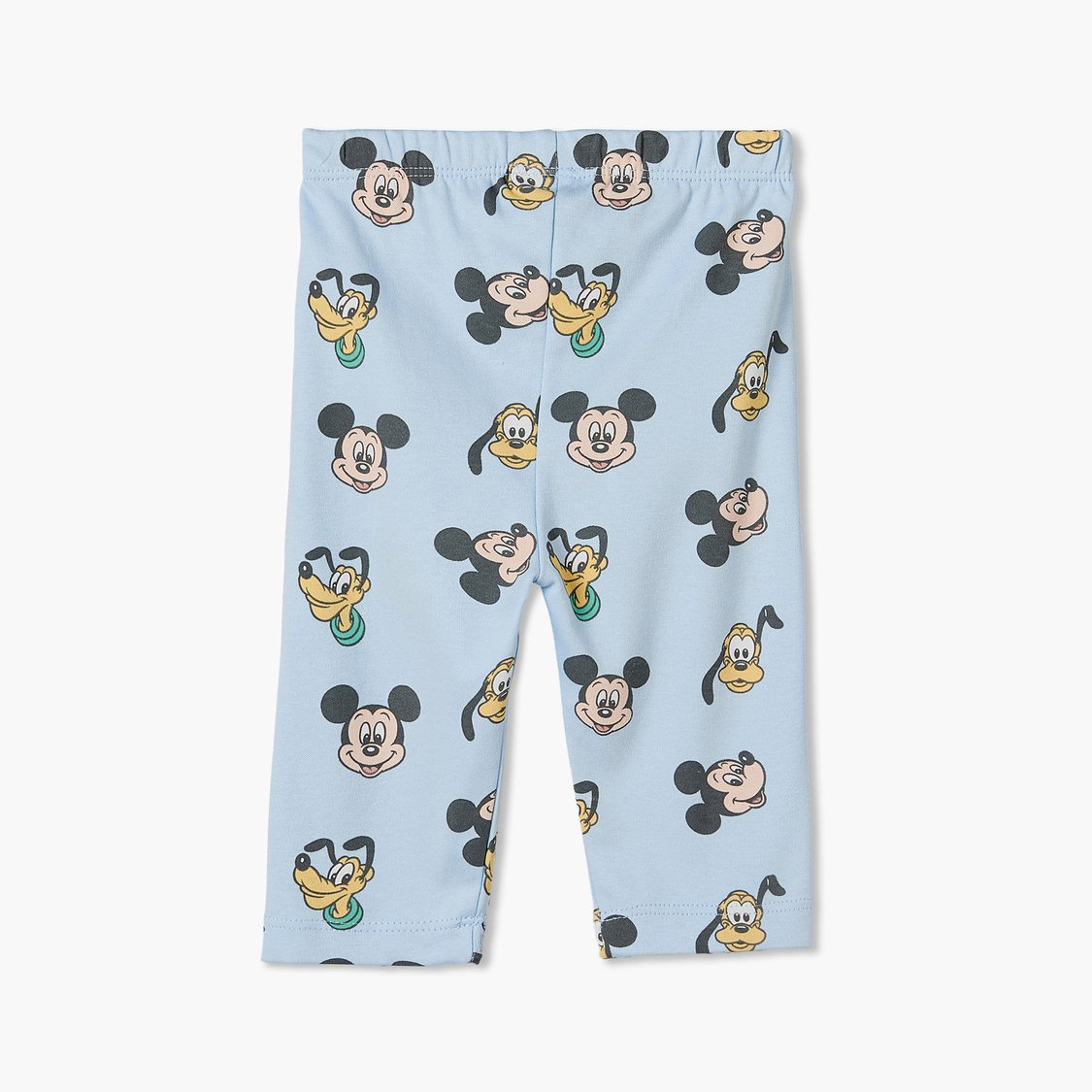Juniors Mickey Mouse Print T-shirt and Pyjama Set
