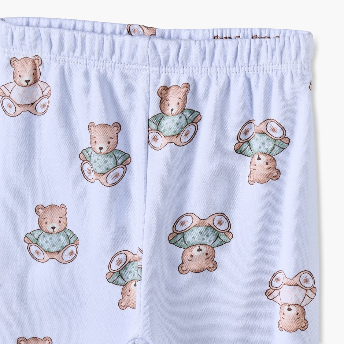 Juniors Teddy Bear Print T-shirt with Pyjama Set