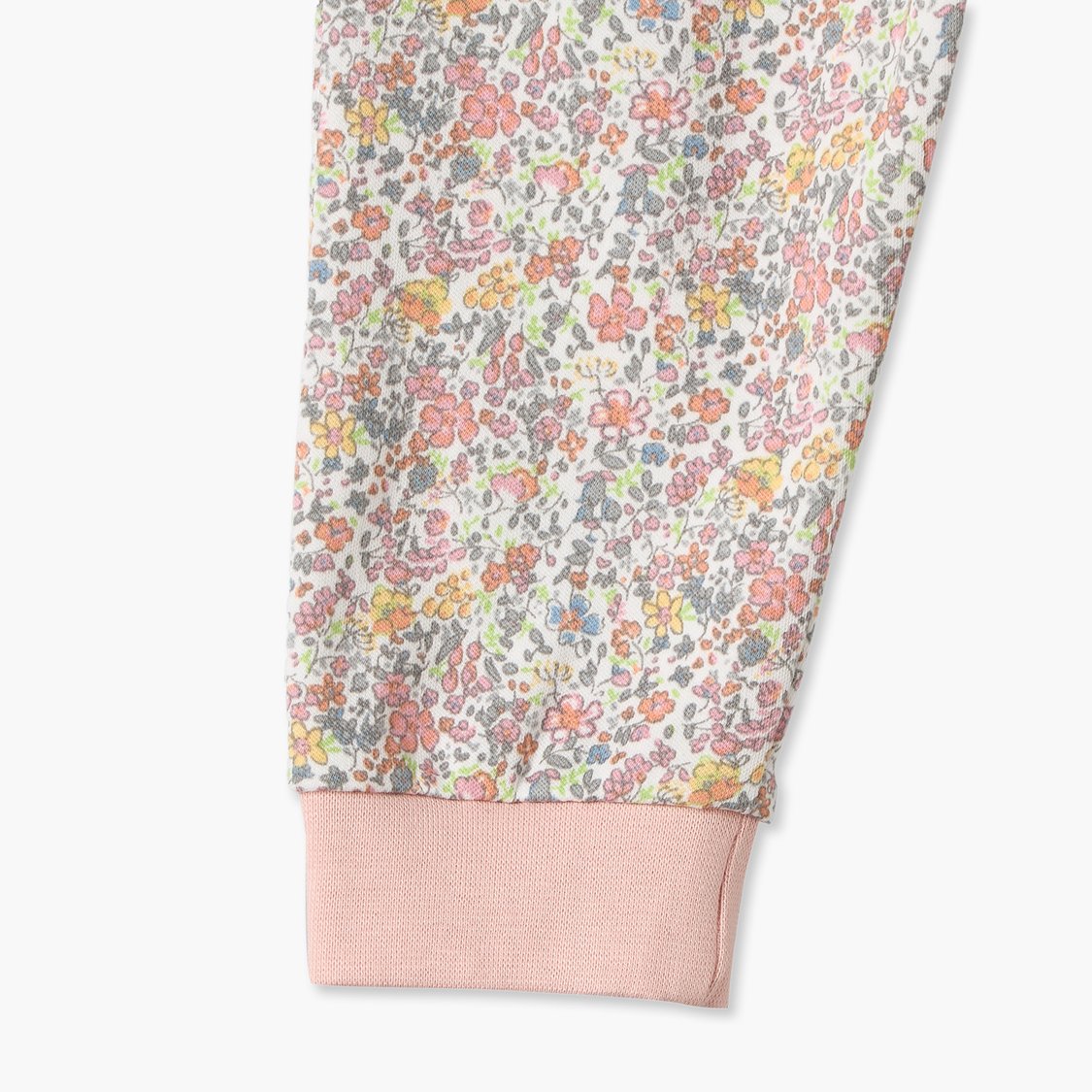 Juniors Floral Embroidery Top and Pyjama Set