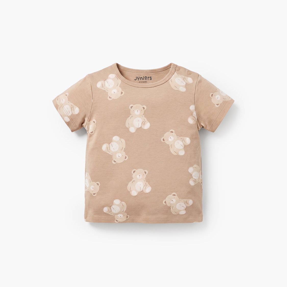 Juniors Bear Print T-shirts - Pack of 5