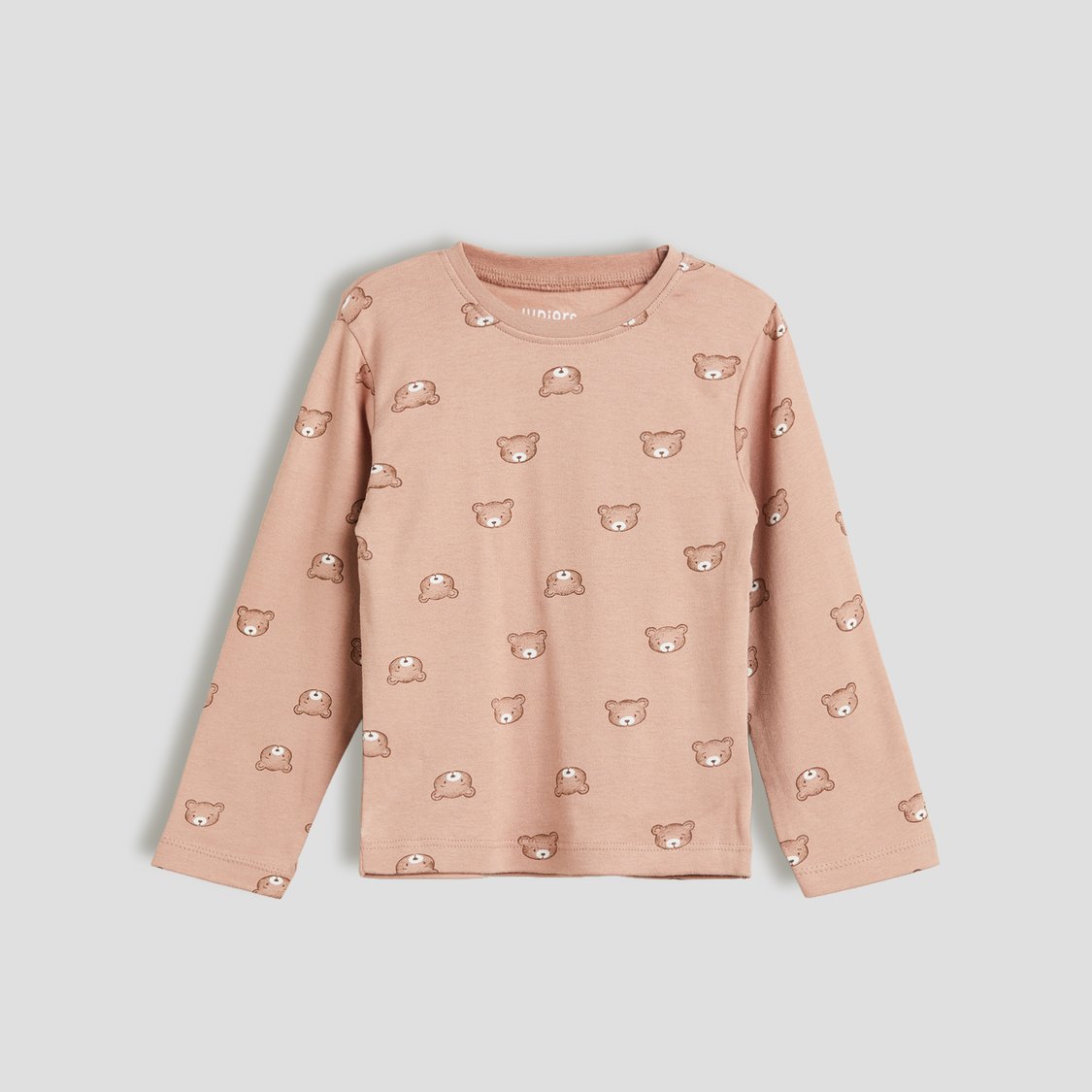 Juniors Printed T-shirt and Pyjama Set