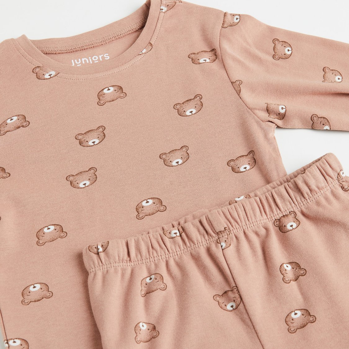 Juniors Printed T-shirt and Pyjama Set