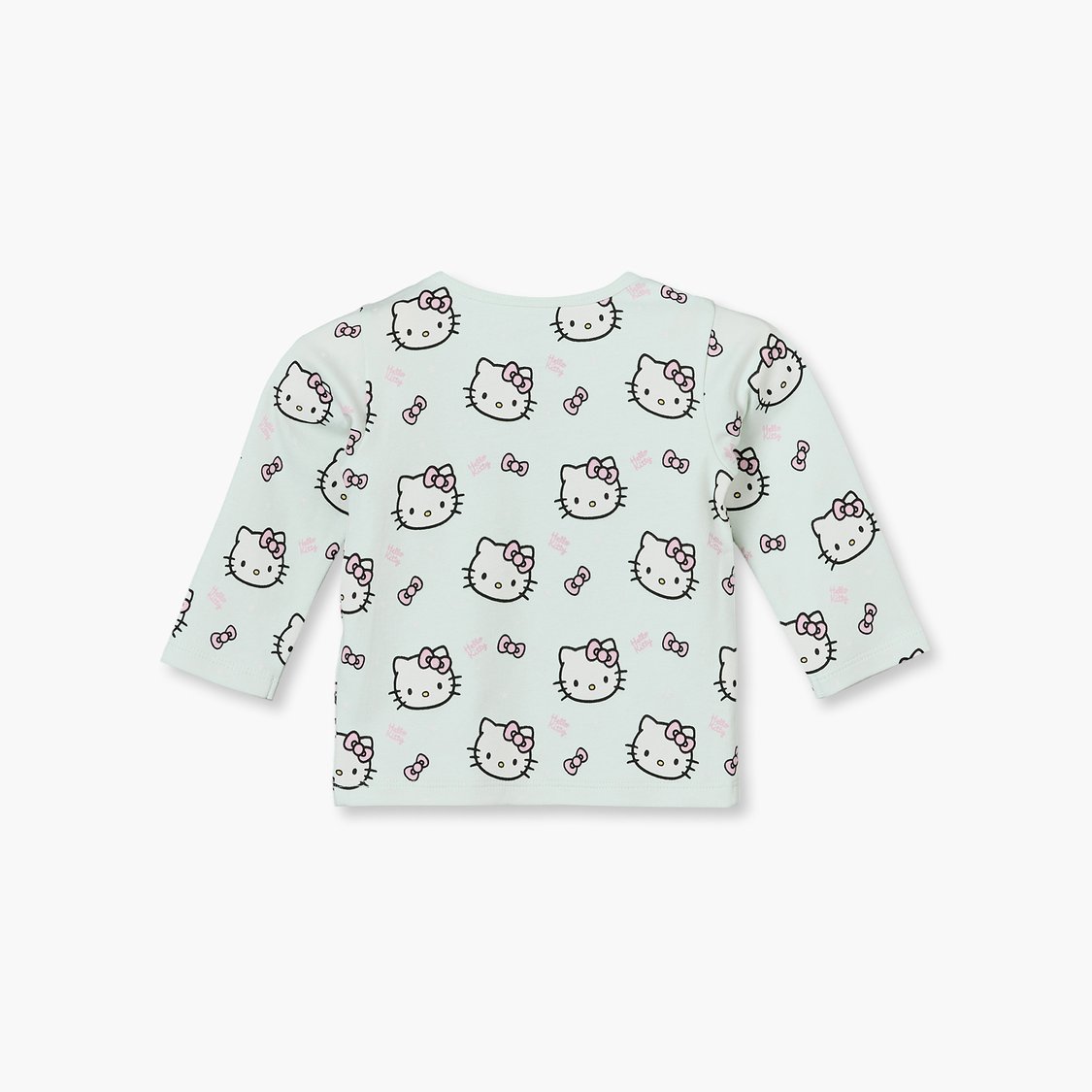 Juniors Hello Kitty Print T-shirt with Pyjama Set