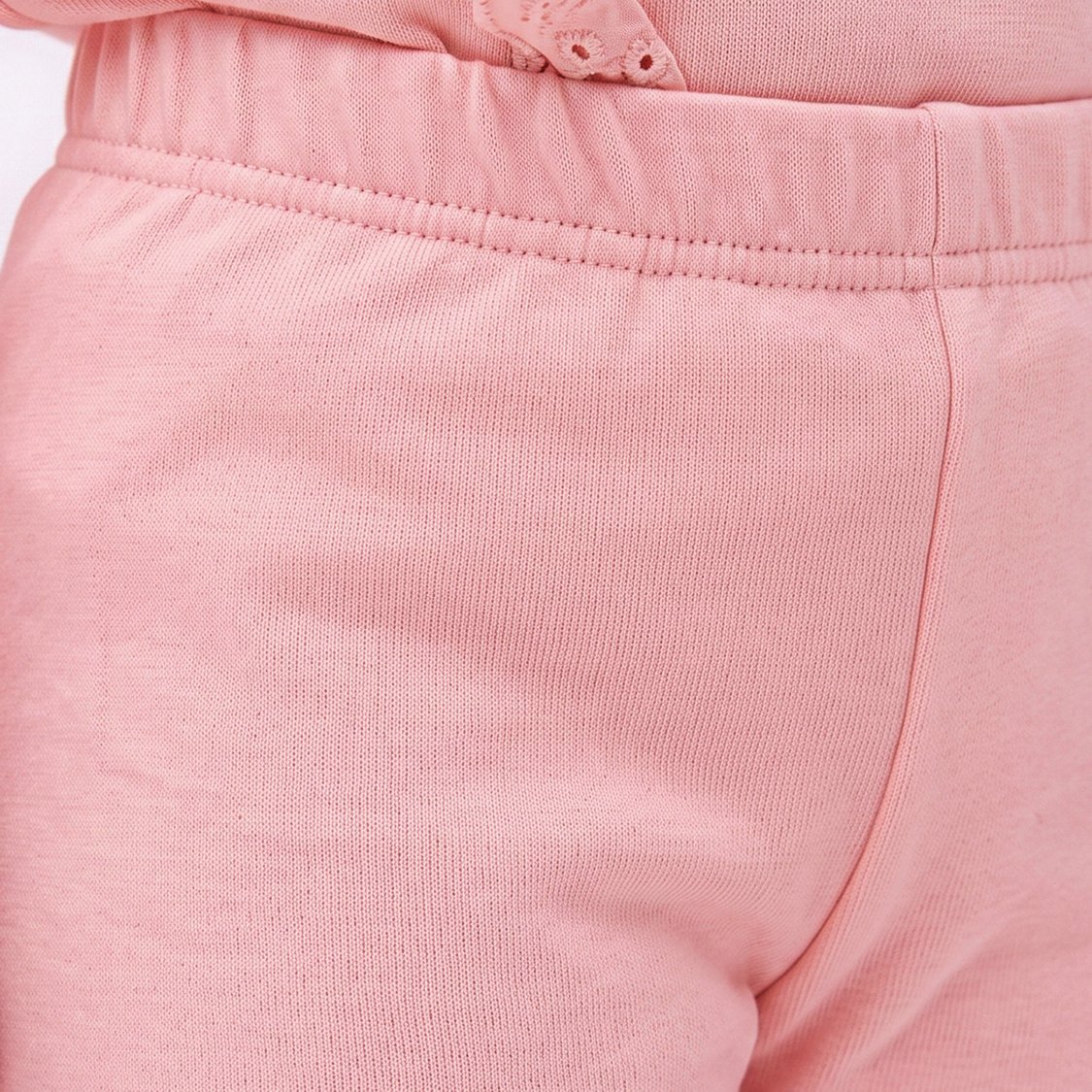 Juniors Schiffli Ruffle Top and Pyjama Set