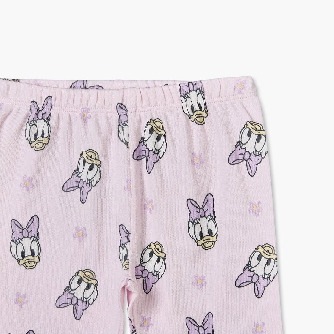 Disney Daisy Duck Print T-shirt with Pyjama Set