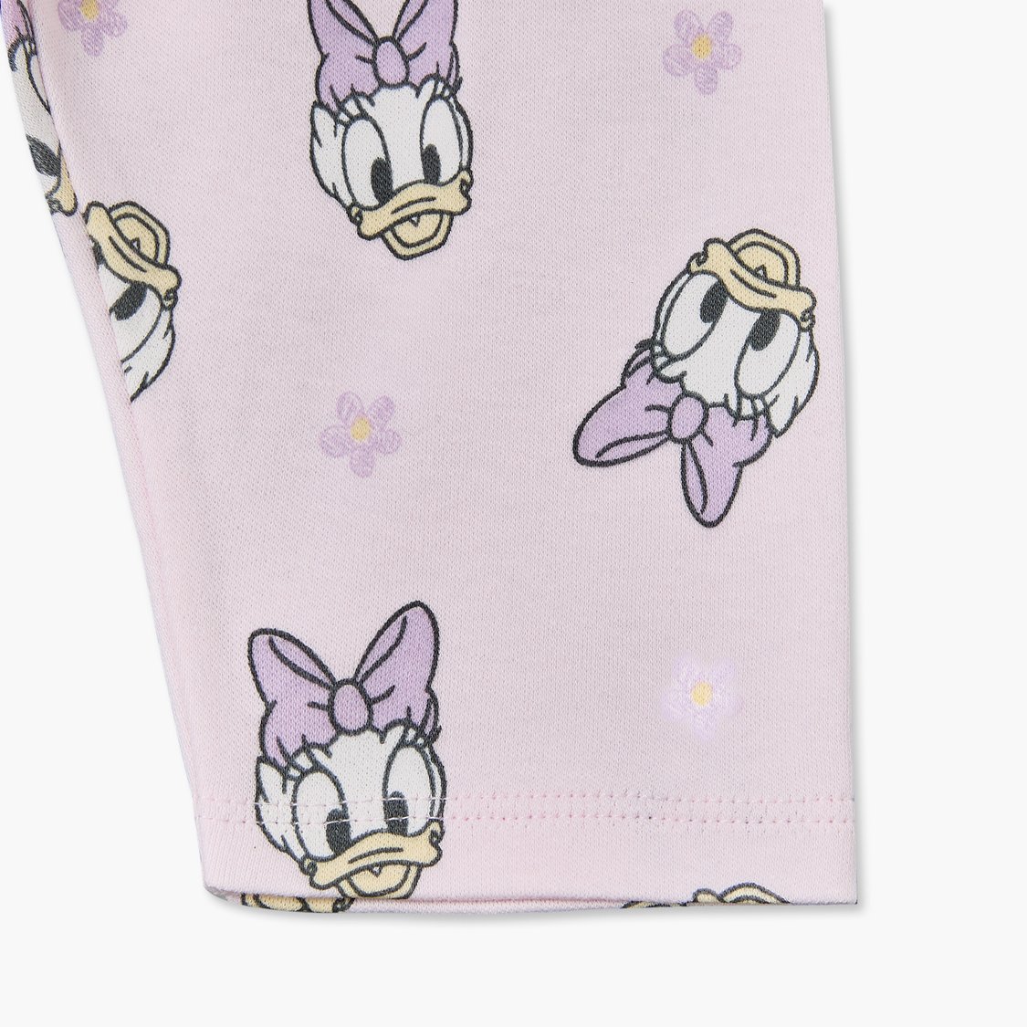 Disney Daisy Duck Print T-shirt with Pyjama Set