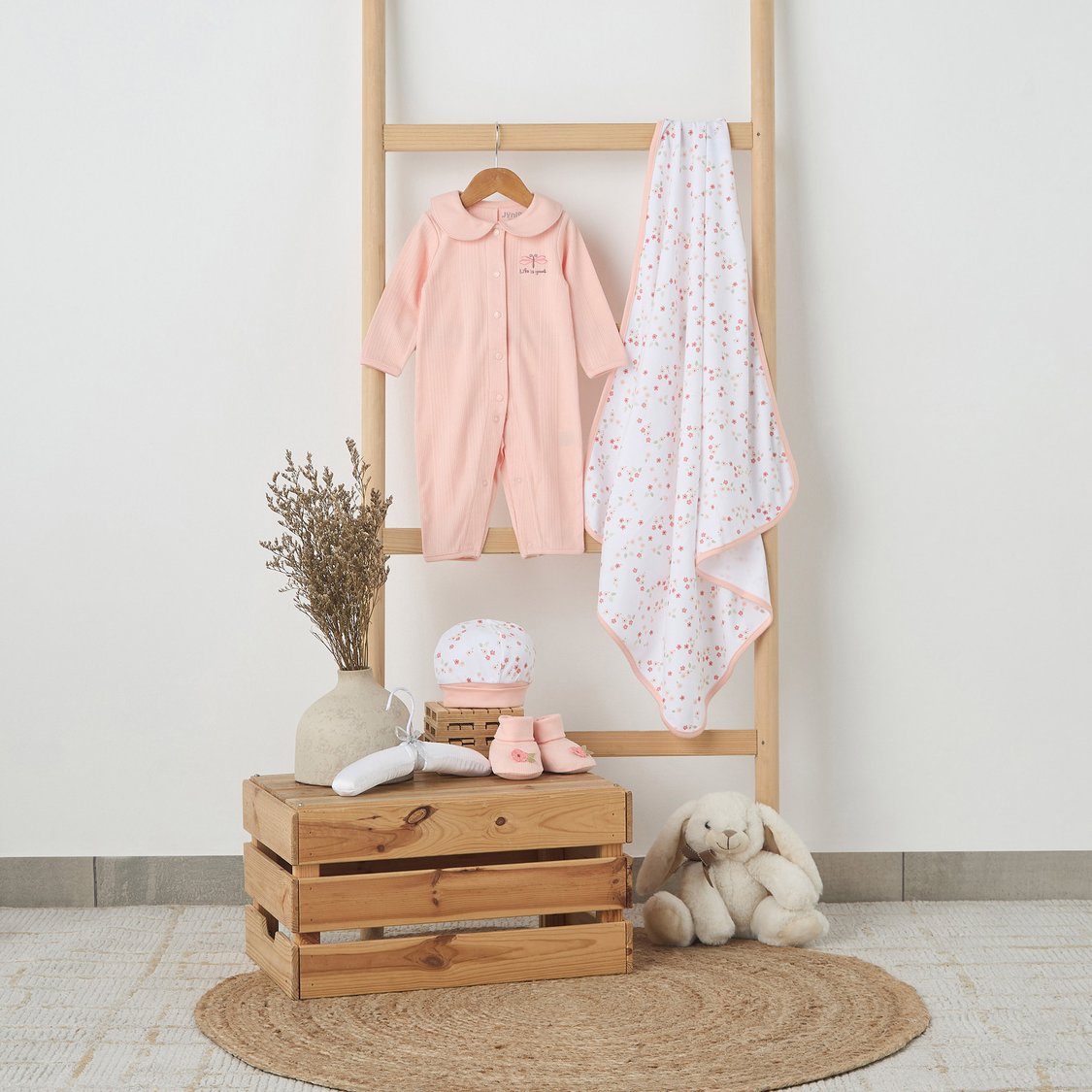 Juniors Floral Print Clothing Gift Set