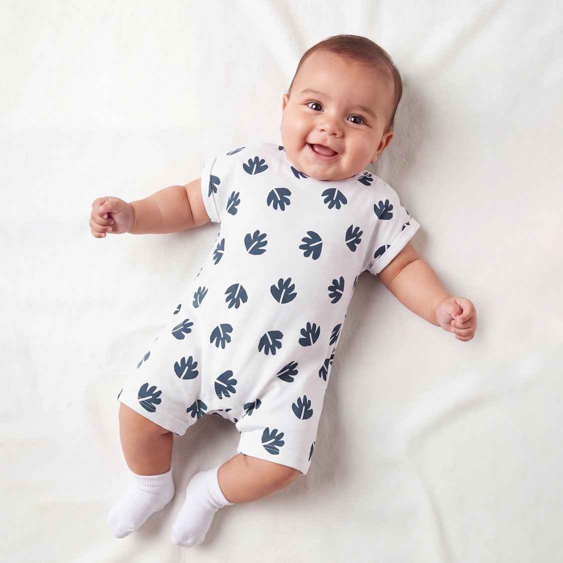 Juniors Printed Rompers - Pack of 3