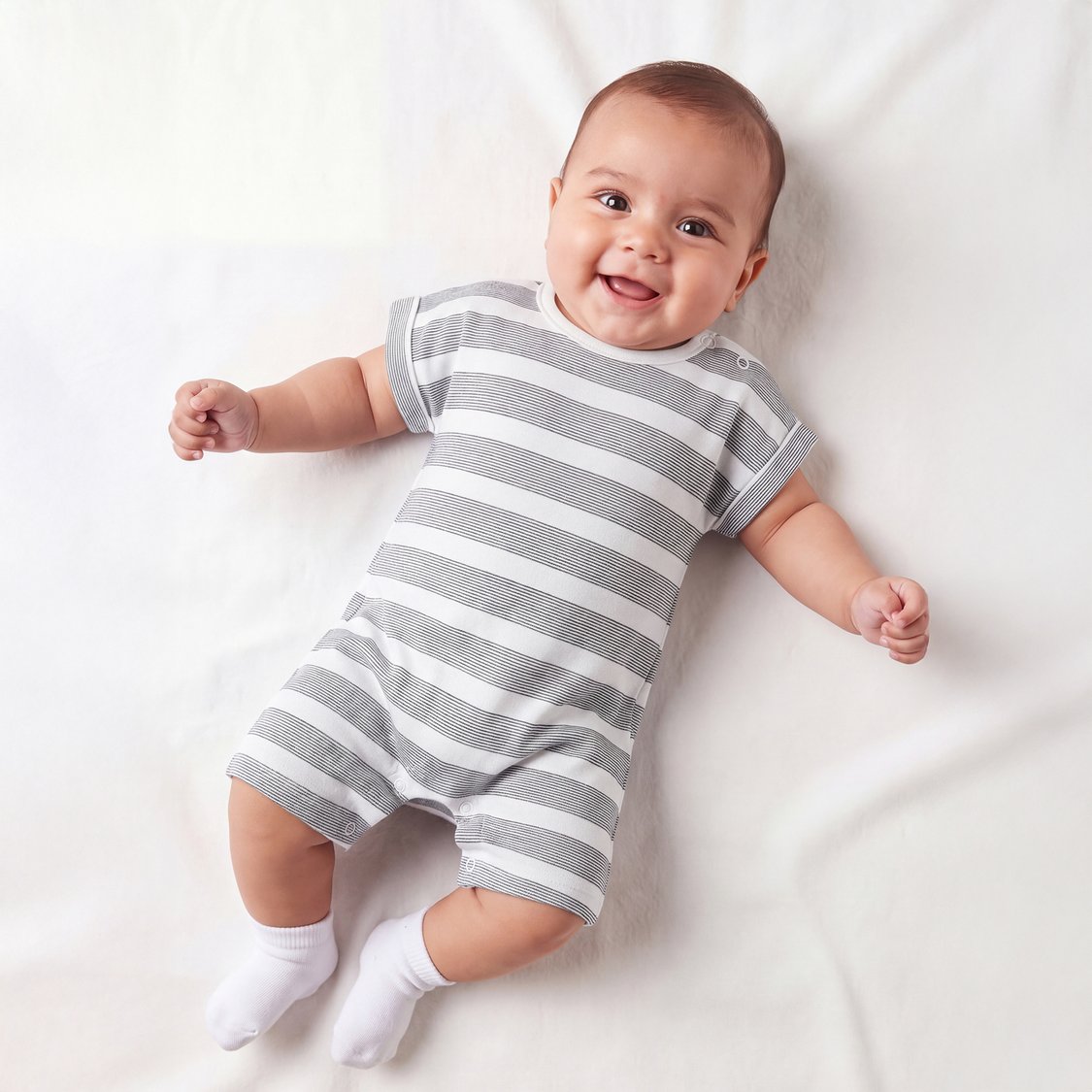Juniors Printed Rompers - Pack of 3
