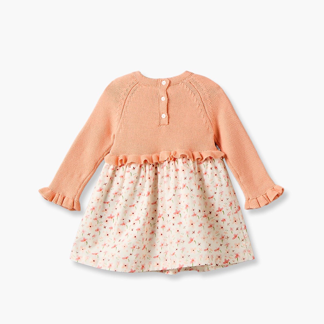 Juniors Floral Print A-line Dress