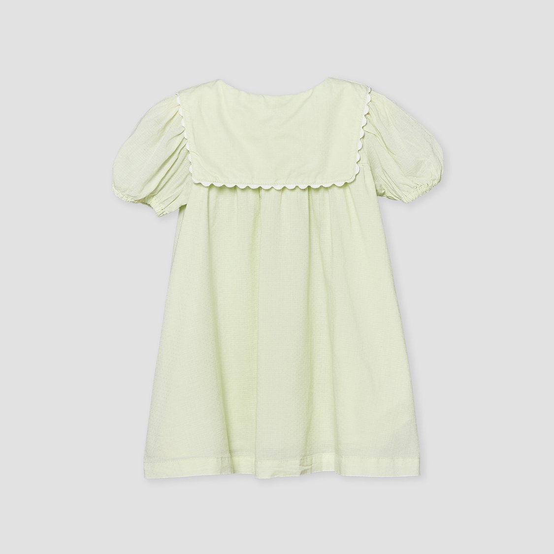 Juniors Sailor Collar Shirt Dress