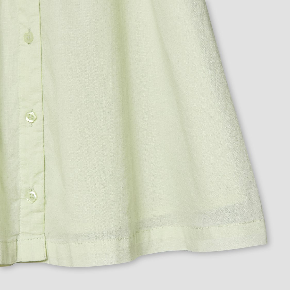 Juniors Sailor Collar Shirt Dress