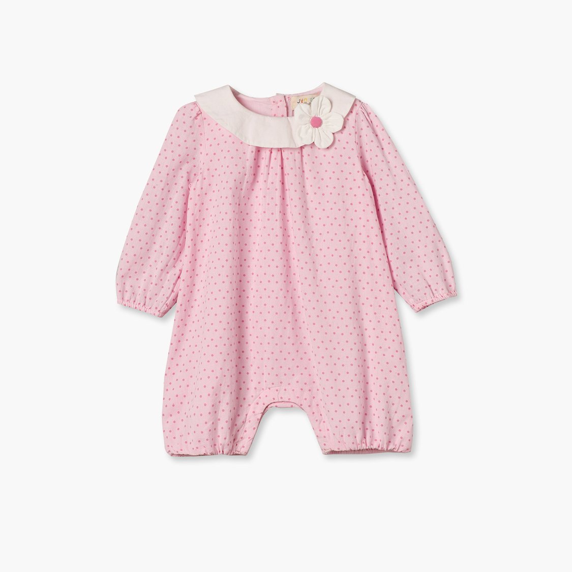 Juniors Polka Dot Rompers