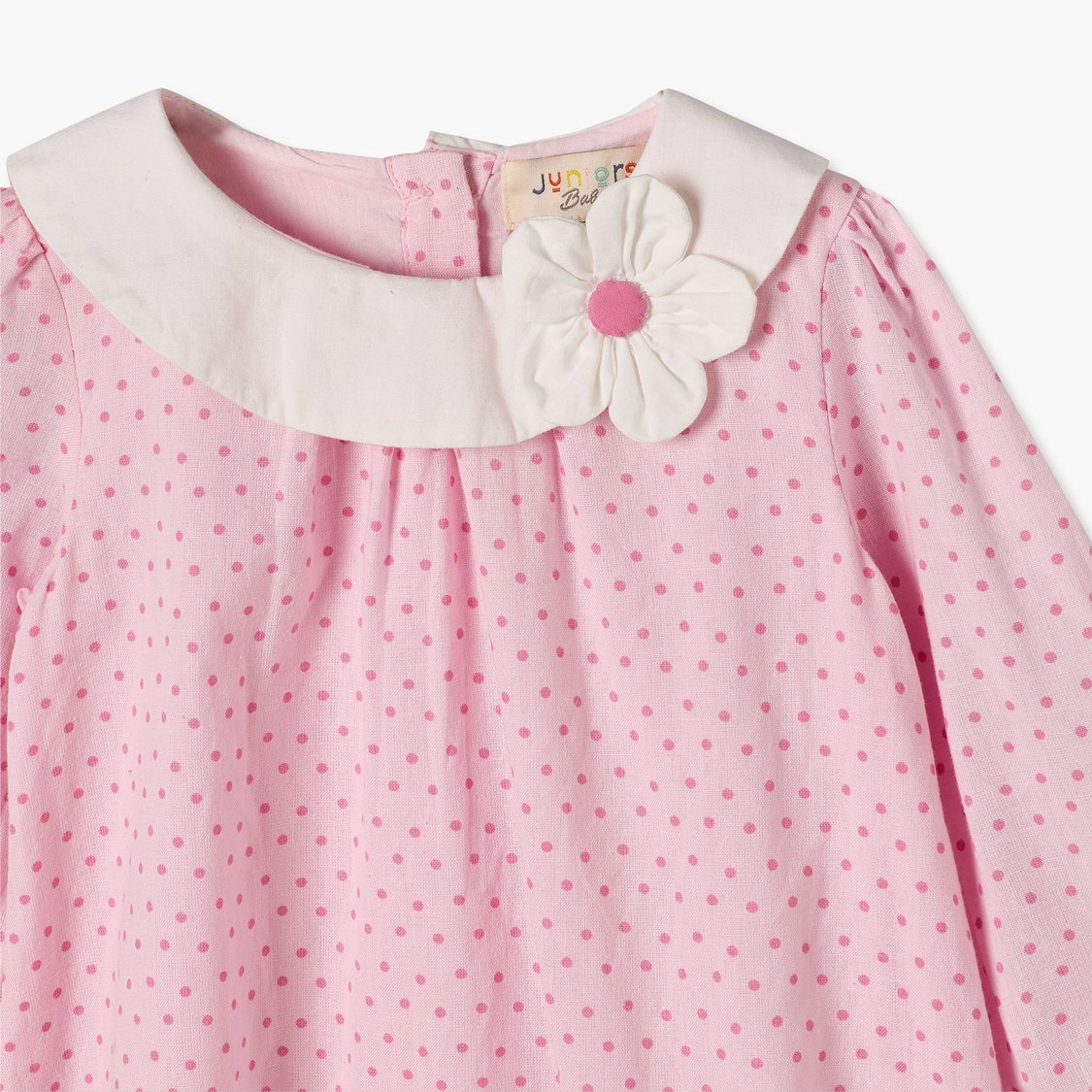 Juniors Polka Dot Rompers