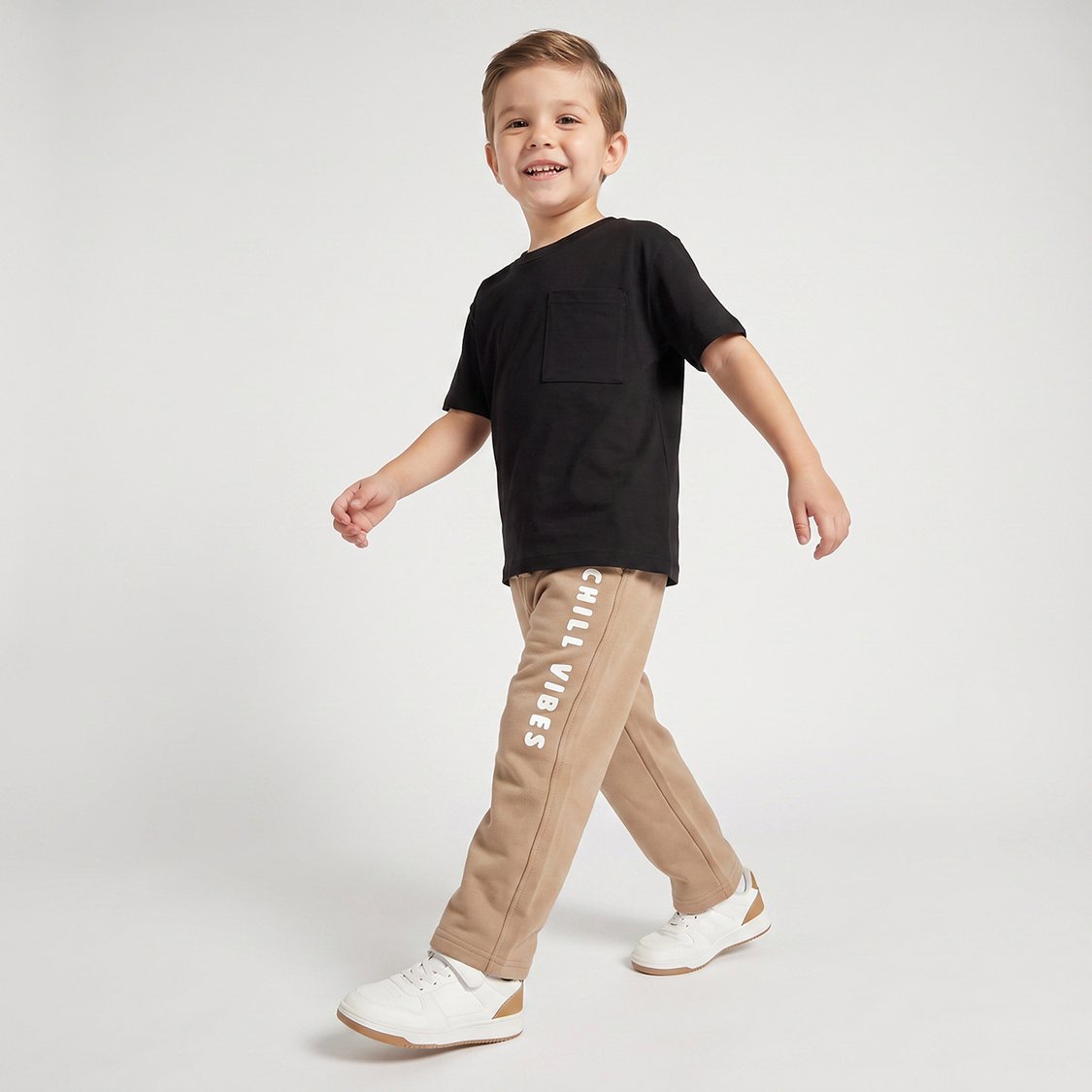 Juniors Slogan Print Track Pants