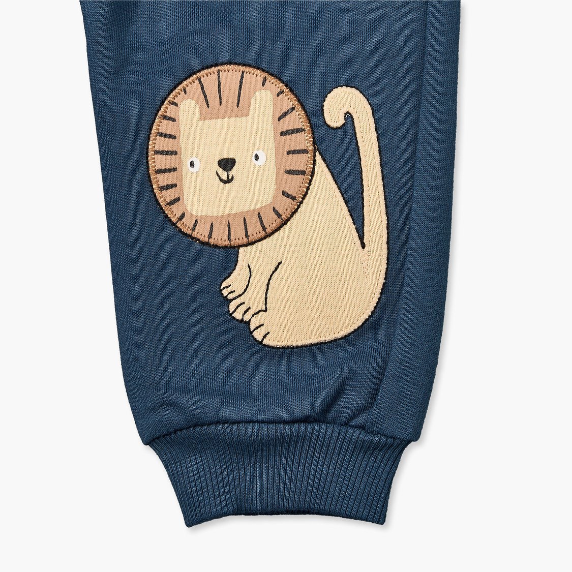Juniors Applique Sweatshirt with Joggers Set