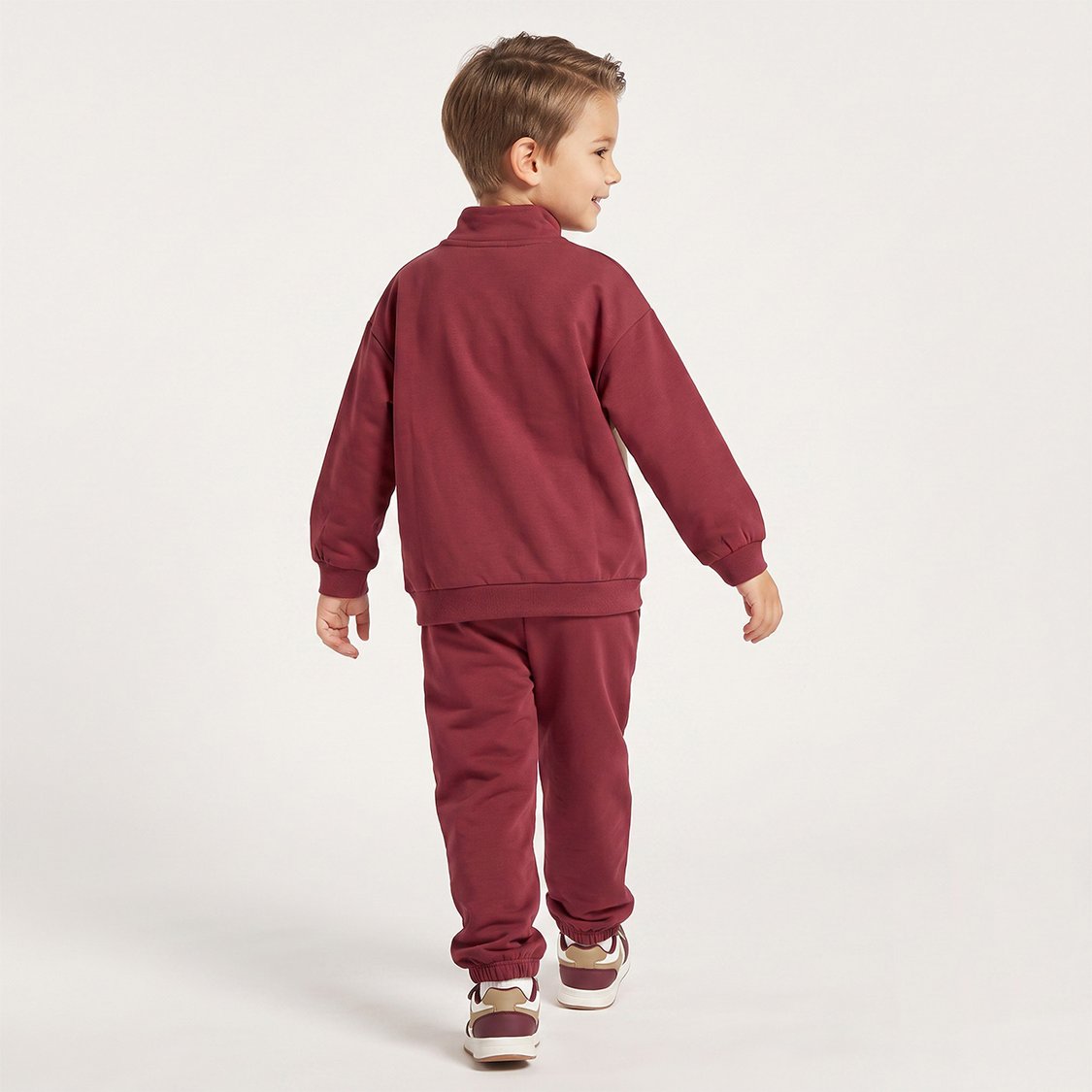 Juniors Colourblock Sweatshirt with Joggers Set