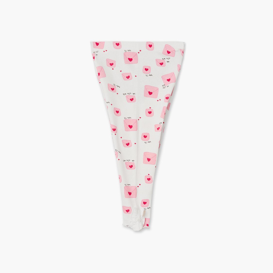 Juniors Heart Print Leggings
