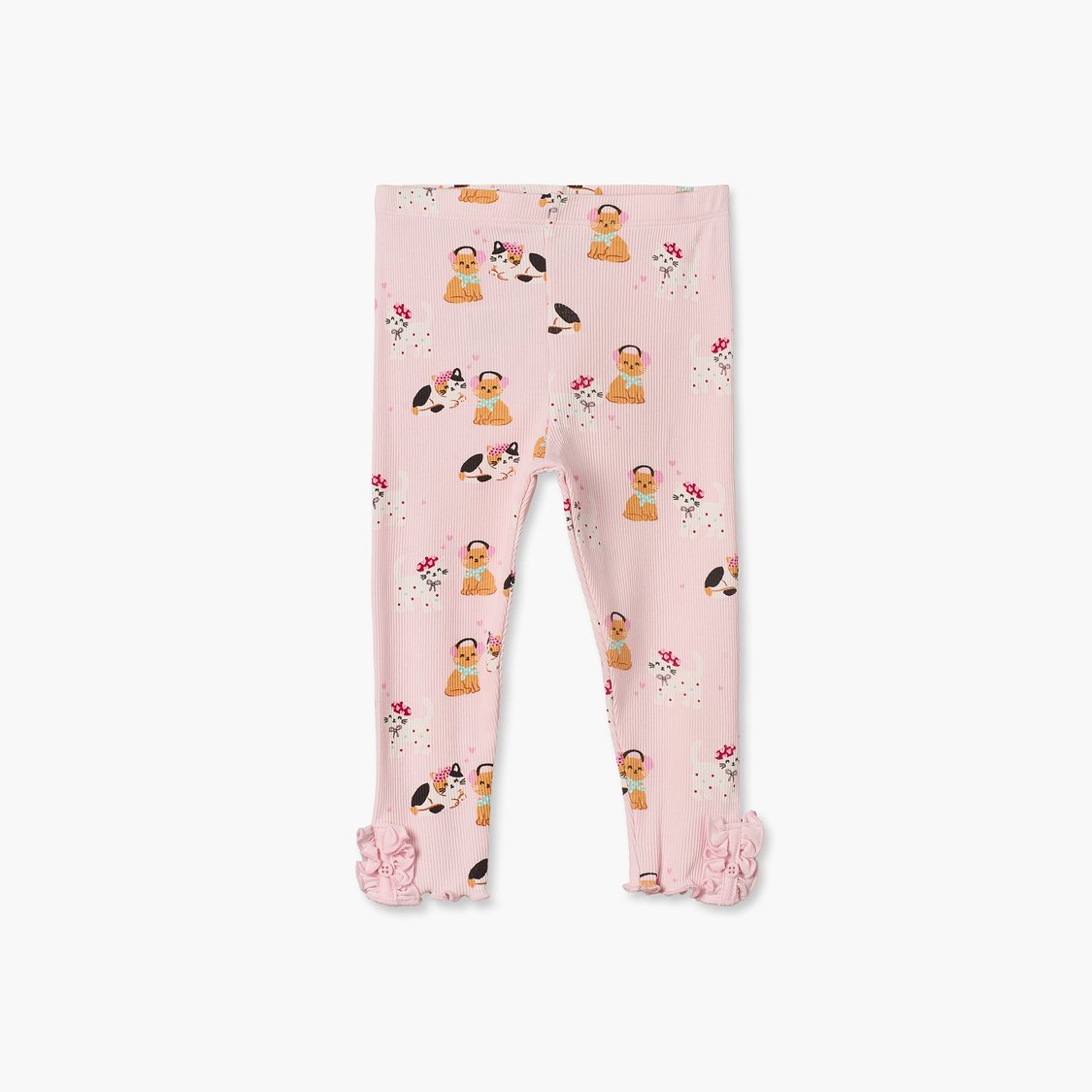 Juniors Cat Print Leggings