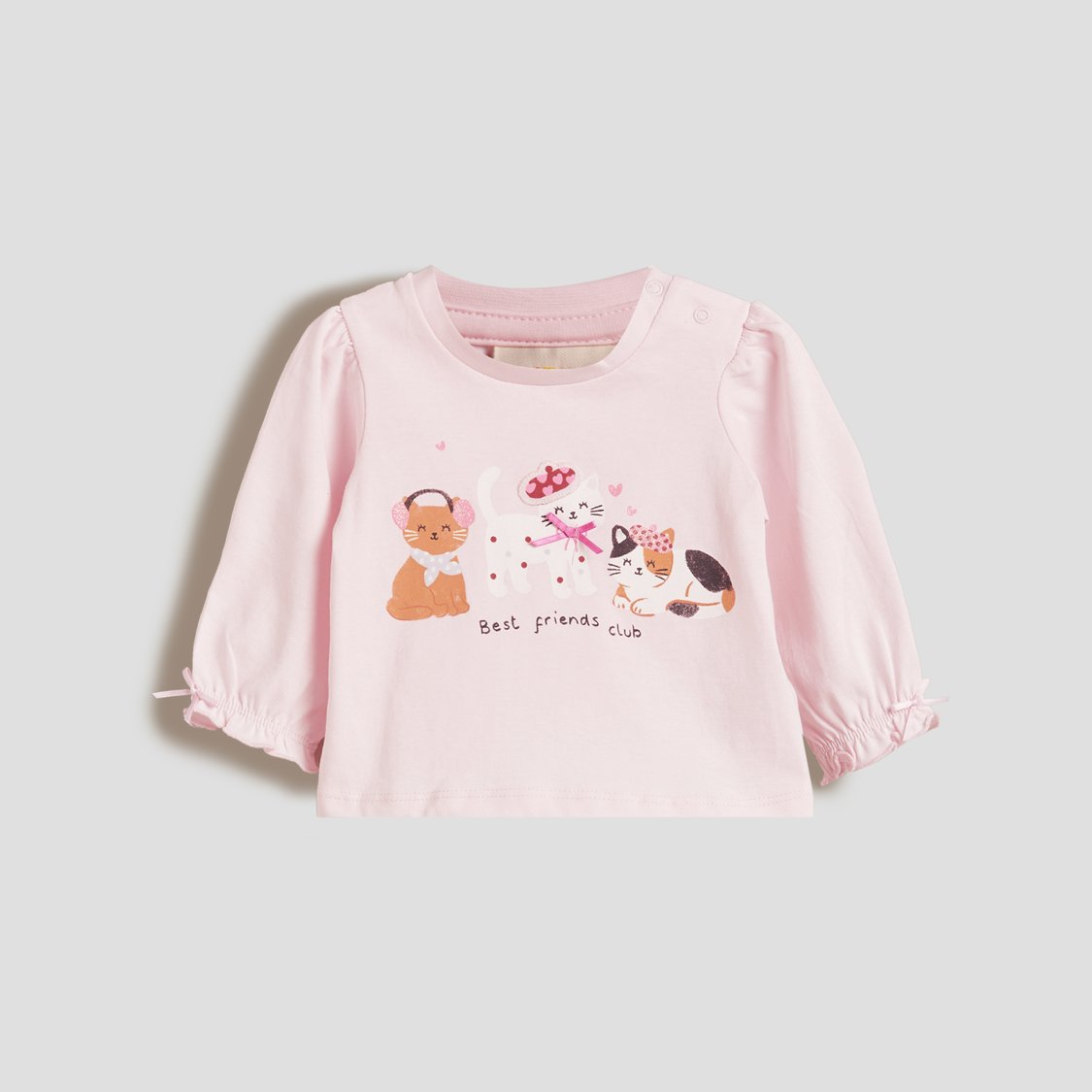 Juniors Graphic Printed Top