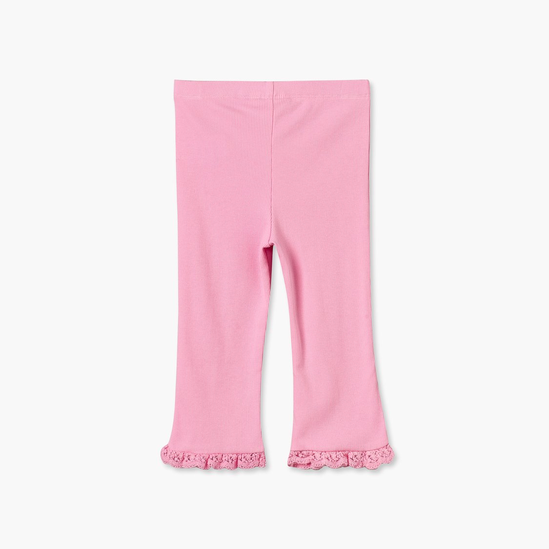 Juniors Ribbed Flared Leggings