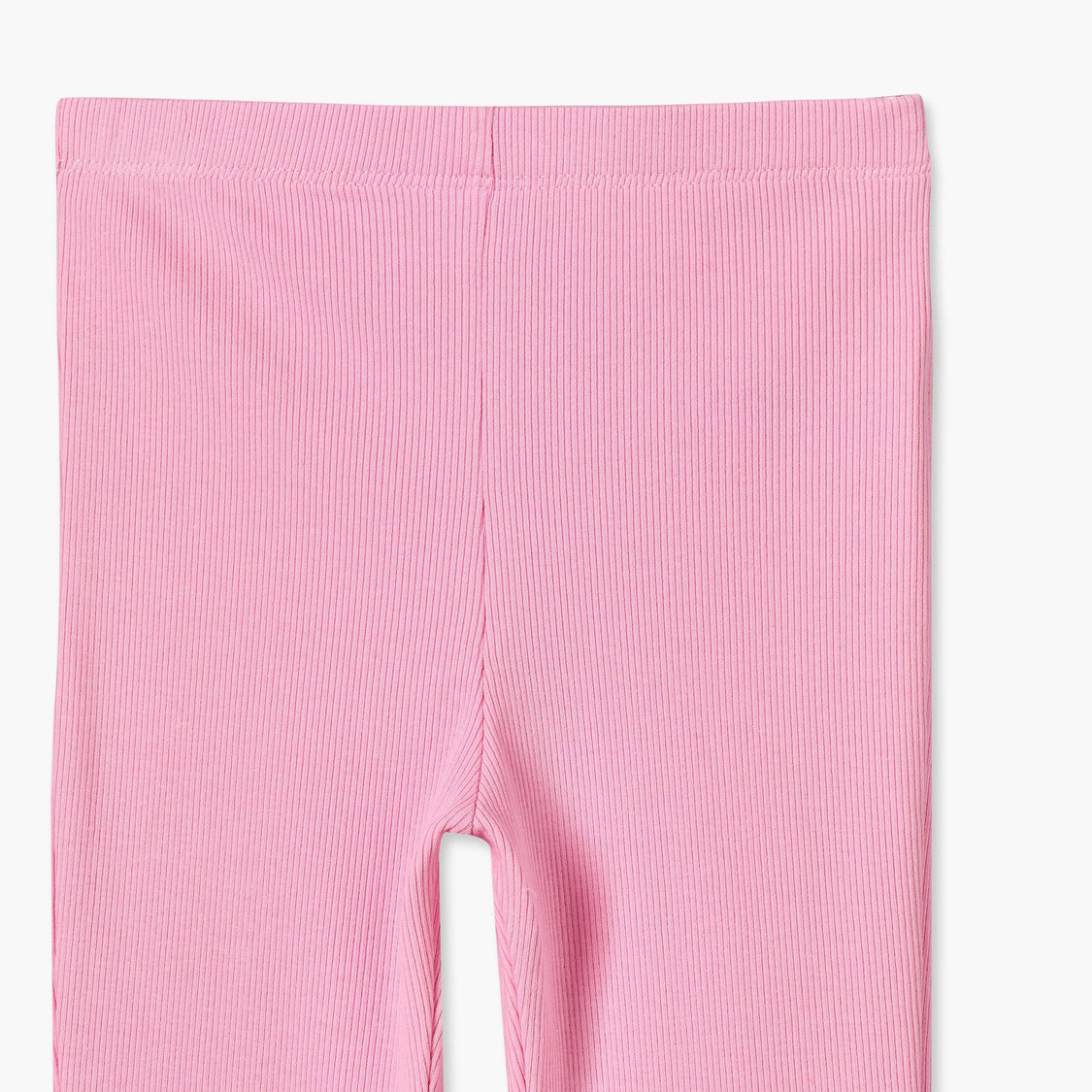 Juniors Ribbed Flared Leggings