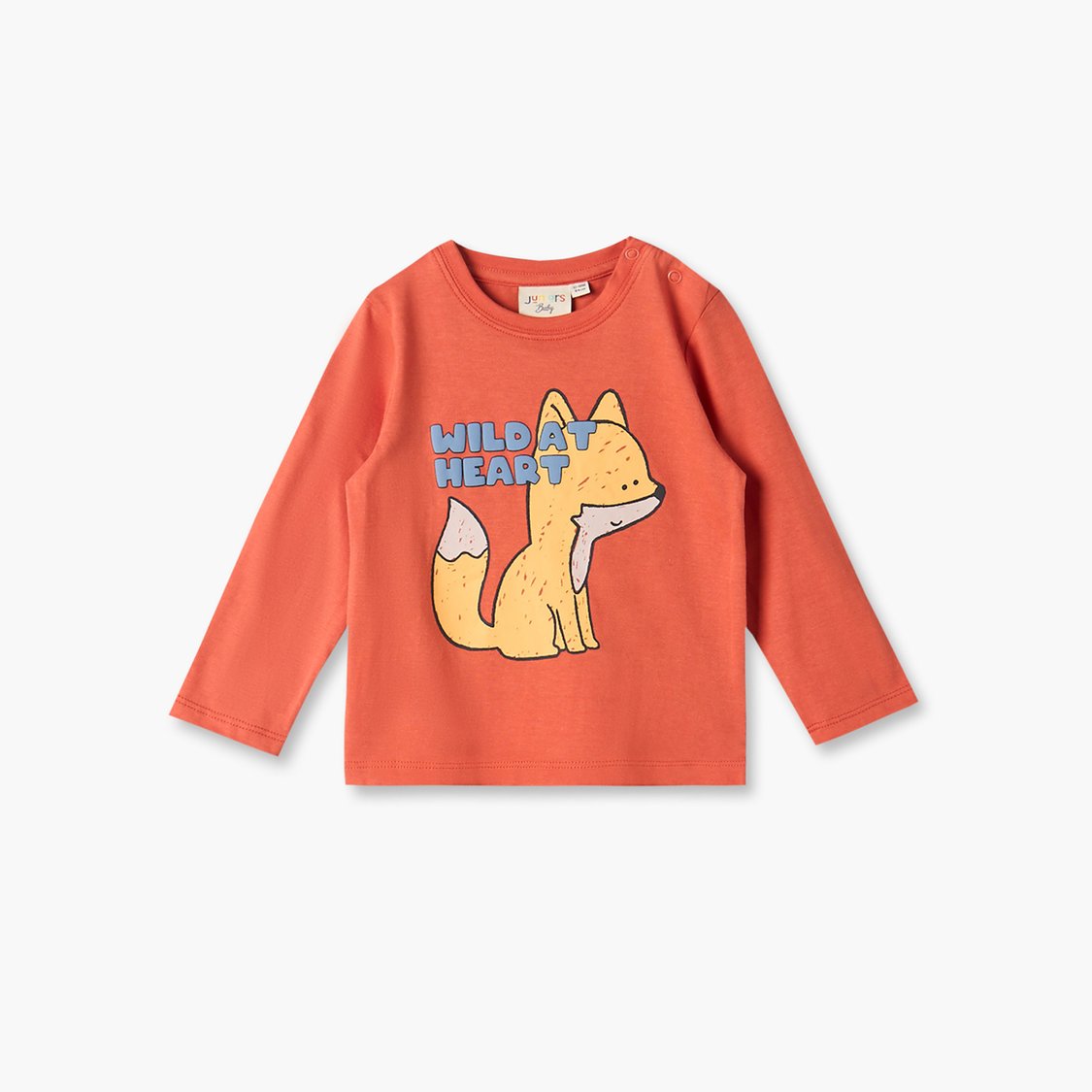 Juniors Fox Print T-shirt